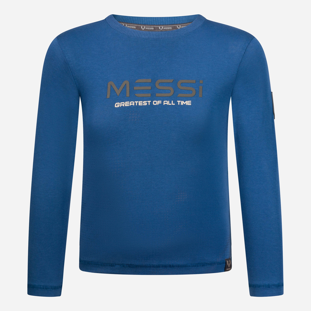 Дитяча футболка з довгими рукавами для хлопчика Messi S49406-2 122-128 см Niebieska (8720815174810) - зображення 1