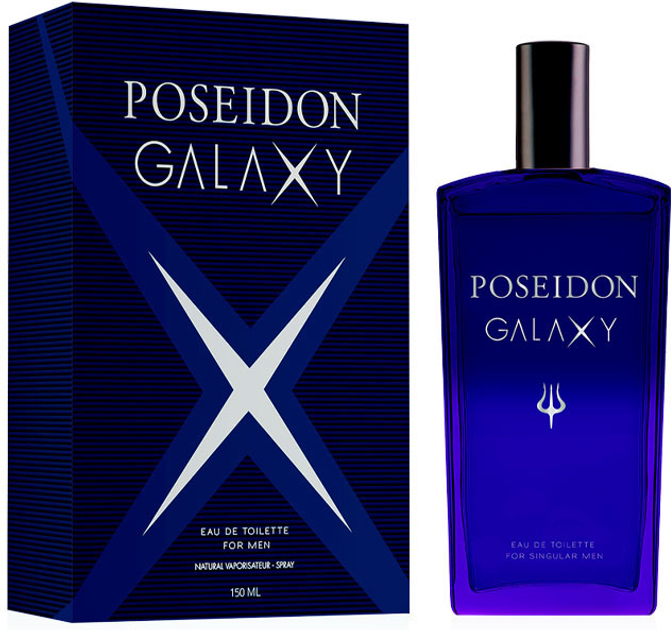 Woda toaletowa męska Poseidon Galaxy 150 ml (8411047151471) - obraz 1