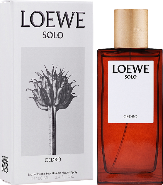 Woda toaletowa Loewe Solo Cedro 100 ml (8426017070546) - obraz 1