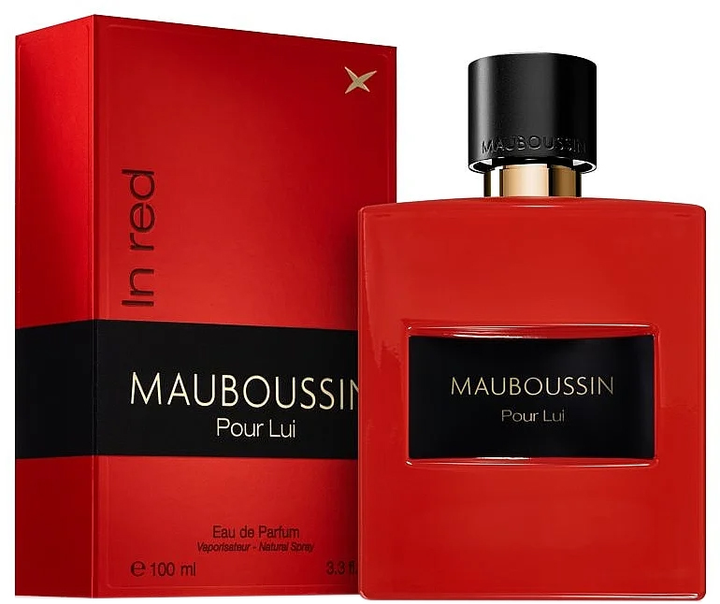 Woda perfumowana męska Mauboussin Pour Lui in Red Eau De Parfum for Men 100 ml (3760048797818) - obraz 1