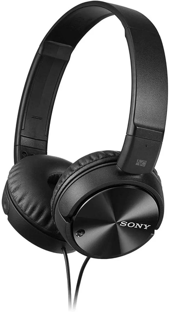 Słuchawki Sony MDR-ZX110NAB Noise Canceling Black (MDRZX110NAB.CE7) - obraz 1