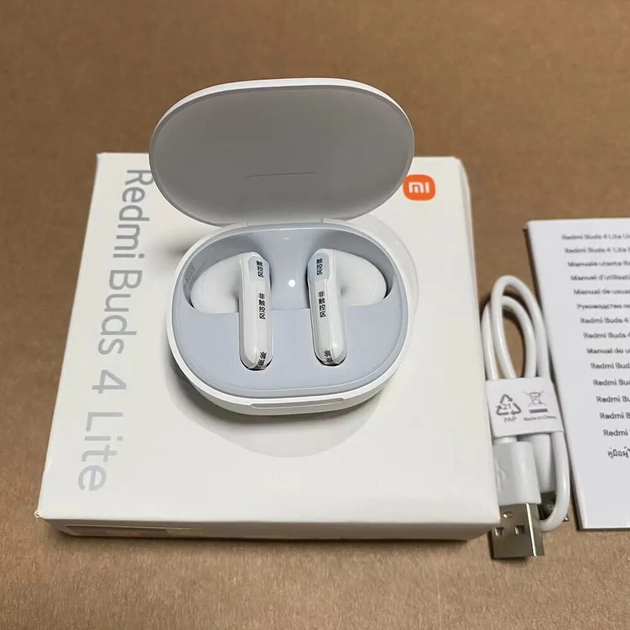 Наушники Xiaomi Redmi Buds 4 Lite BHR6919GL White купить в интернет ...