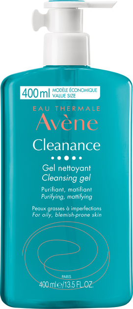 Очисний гель для обличчя і тіла Avene Cleanance Cleansing Gel 400 мл (3282770100259) - зображення 1