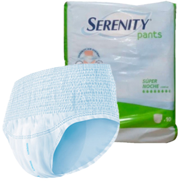 Труси-підгузки для дорослих Serenity Pants Super Night Medium Size 80 U (8470004988734) - зображення 1