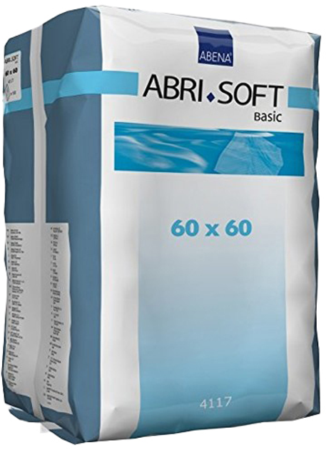 Pieluszki jednorazowe Abena Abri-Soft Basic 60x60 60 szt (5703538933653) - obraz 1