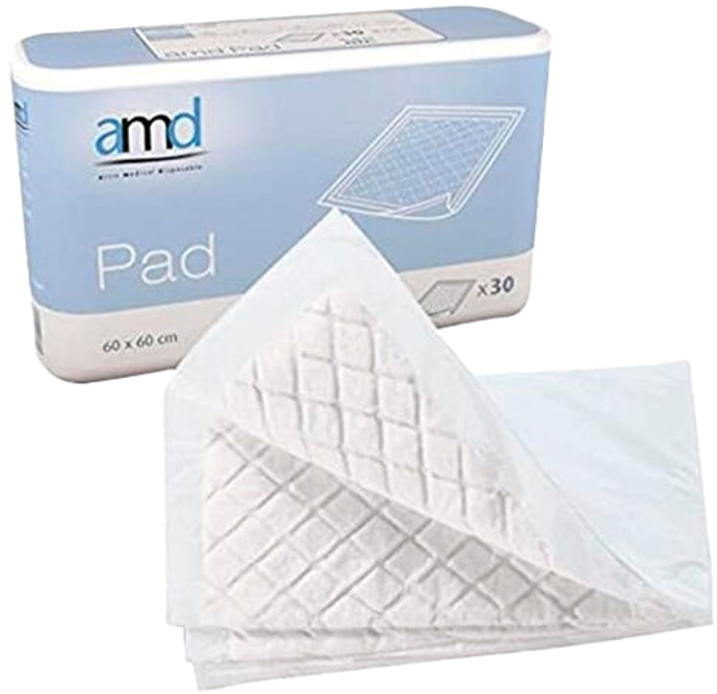 Одноразові пелюшки Amd Super Pad Bed Protector 40x60 30 U (3401046586300) - зображення 1