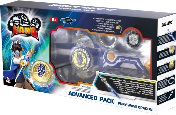 Волчок Infinity Nado VI серия Advanced Pack Fury Wave Dragon