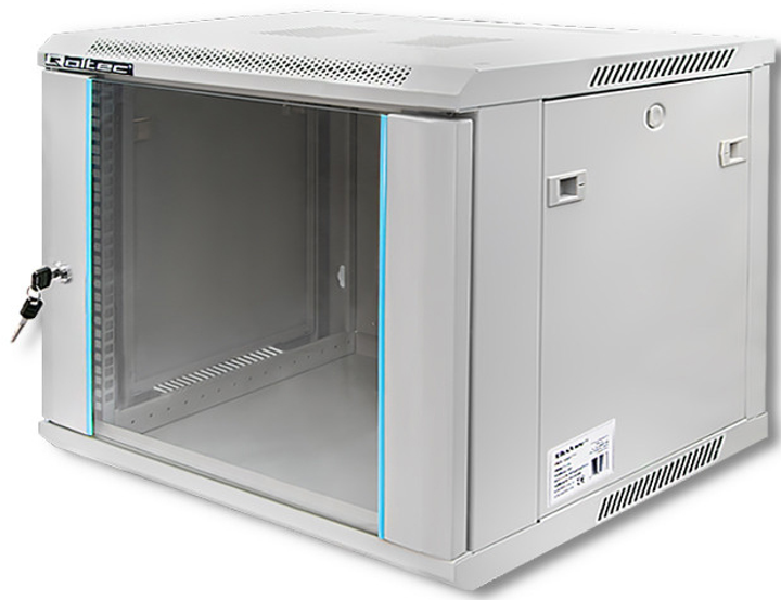 Szafa serwerowa Qoltec RACK 19" 9U 600 x 600 x 500 (5901878544861) - obraz 3