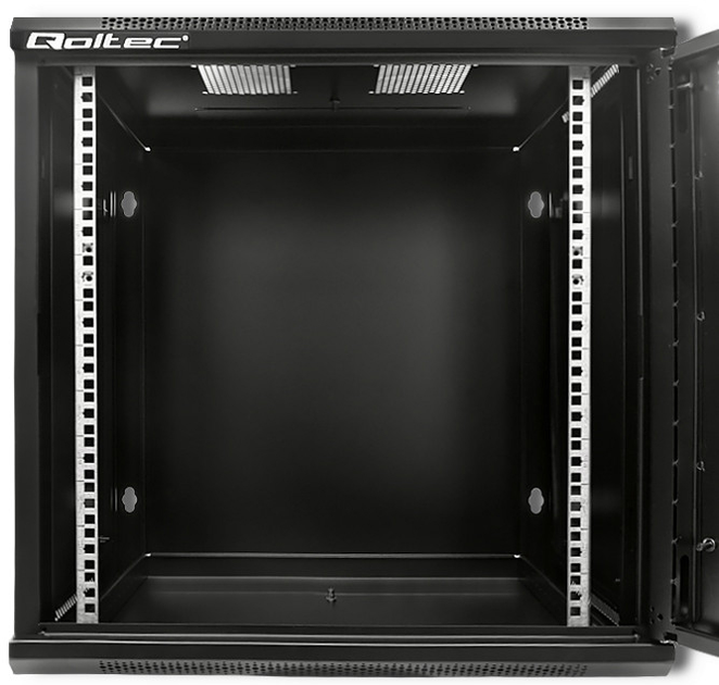 Szafa serwerowa Qoltec RACK 19" 12U 450 x 600 x 635 Drzwi perforowane (5901878544885) - obraz 5