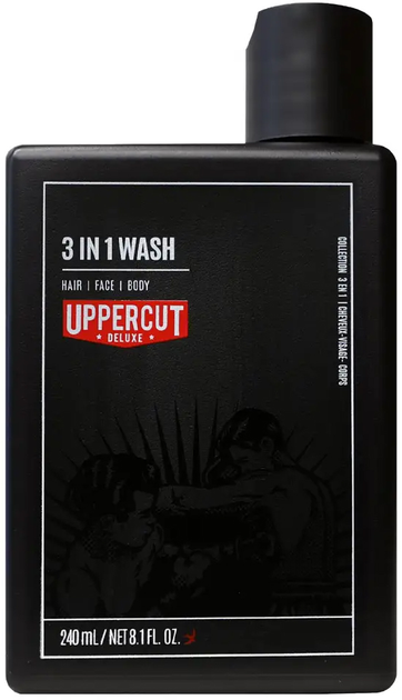 Акція на Шампунь Uppercut Deluxe 3 in 1 Wash 240 мл від Rozetka