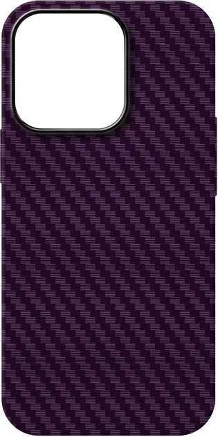 Акція на Панель ArmorStandart LikeCarbon MagCase для Apple iPhone 14 Pro Purple від Rozetka