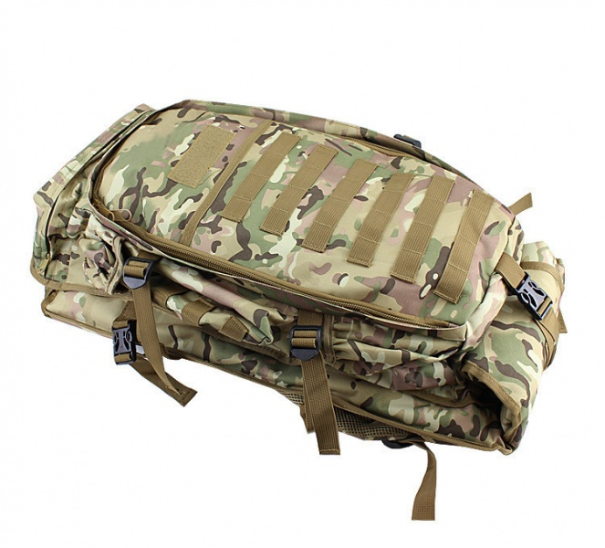 Рюкзак 50-70L c отделением для оружия до 112см Clefers Tactical C70, Мультикам (5002208) - изображение 2