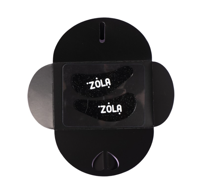 Патчі-фіксатори під очі ZOLA Silicone Eye Patch Black Shine силіконові багаторазові, чорні, пара - Фото 3 Патчі-фіксатори під очі ZOLA Silicone Eye Patch Black Shine силіконові багаторазові, чорні, пара - изображение 3