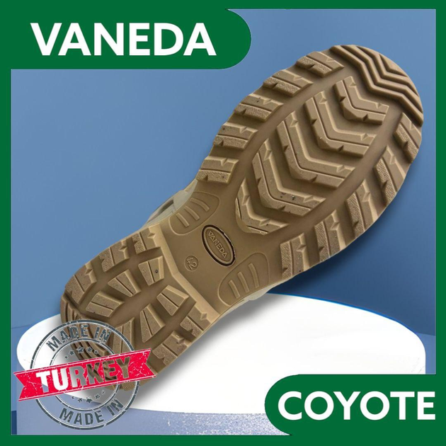 Тактичні кросівки койот VANEDA Ванеда, Армійські кросівки 41 - зображення 2