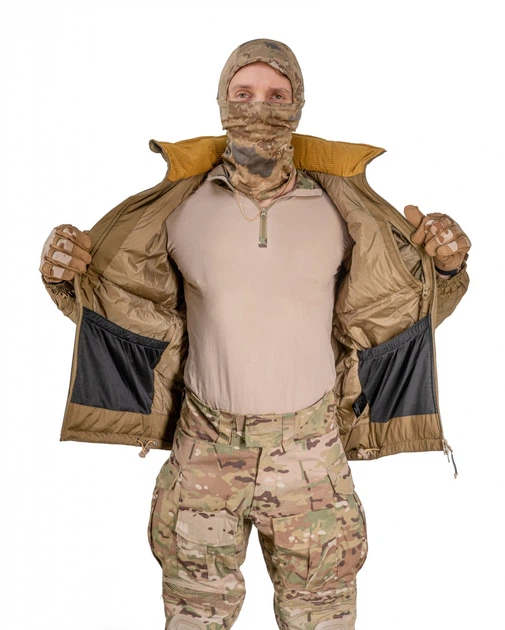 command9project　セットアップ　XL Куртка зимняя Level 7 Multicam с капюшоном военная