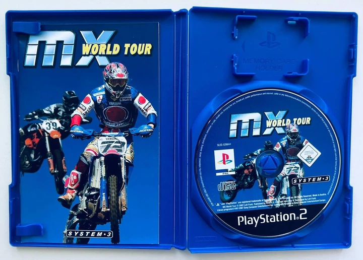 MX World Tour, Б/У, английская версия - диск для PlayStation 2 - изображение 2