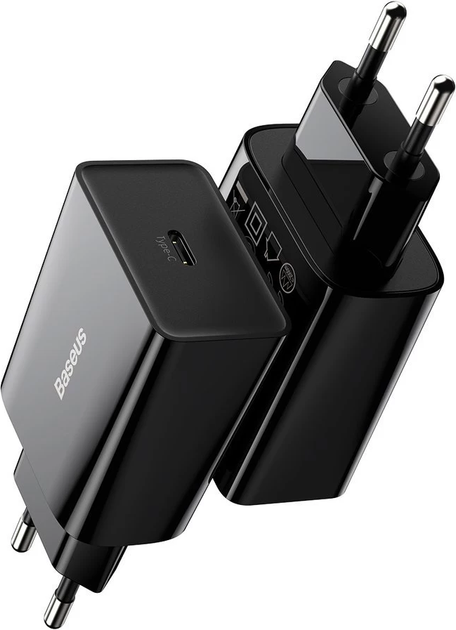 Зарядное устройство Baseus Speed Mini Quick Charger 1C 20W EU CCFS-SN01 черное - изображение 7