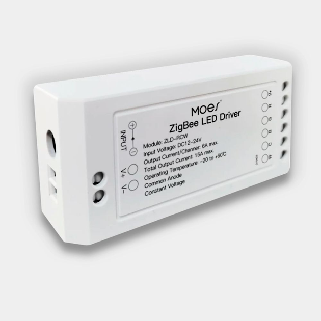 Led контроллер Moes Zigbee RGB+CCT (Tuya smart) - зображення 1