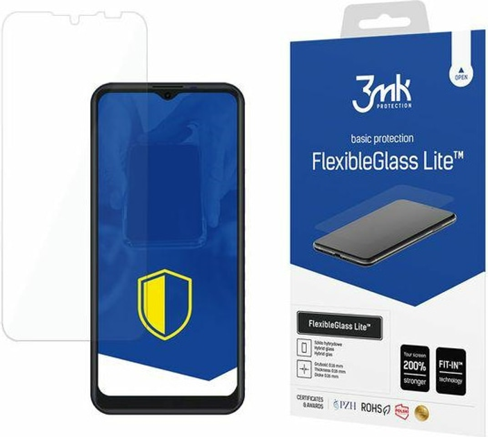 Гібридне скло 3MK FlexibleGlass Lite для Motorola Defy 2021 (5903108422420) - зображення 1