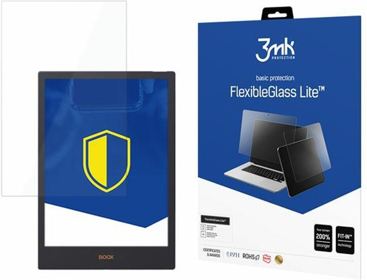 Szkło hybrydowe 3MK ElasticGlass Lite do Onyx Boox Note 5 10.3" (5903108460859) - obraz 1