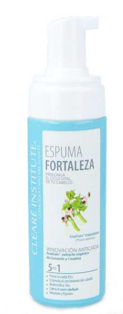 Pianka do włosów Cleare Institute Espuma Fortaleza Anticai­da 150 ml (8429449031109) - obraz 1