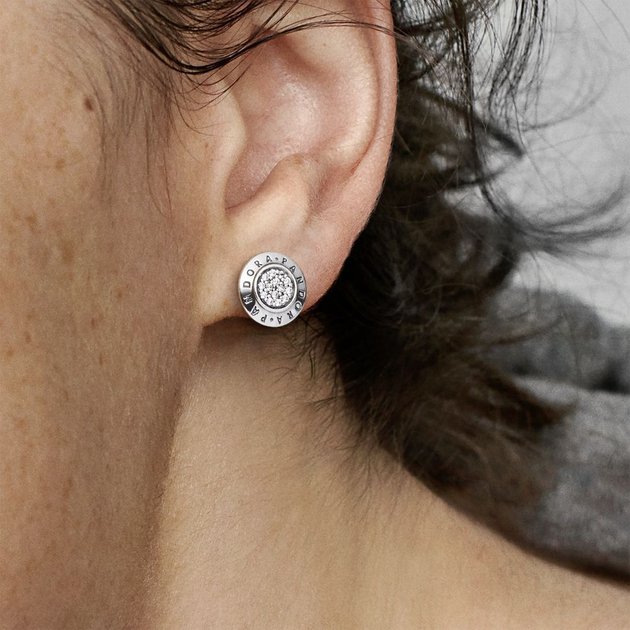 Kolczyki Pandora Signature 290559CZ (5700302258813) - obraz 3