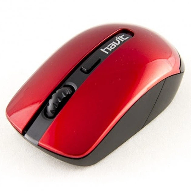 Бездротова миша HAVIT HV-MS989GT Black/Red (1600 DPI, 4 кл) 23945 - зображення 3