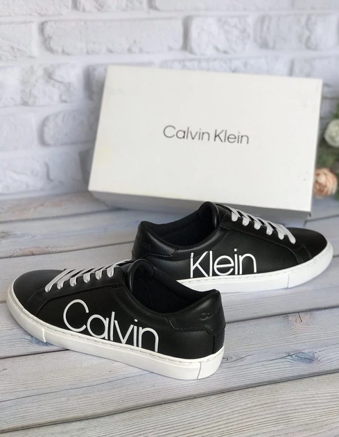 Кеды женские Calvin Klein Cabre Black черные 38 (7.5) 24.5 см (B09F6PQ9ZR) - Фото 5 Кеды женские Calvin Klein Cabre Black черные 38 (7.5) 24.5 см (B09F6PQ9ZR) - изображение 5