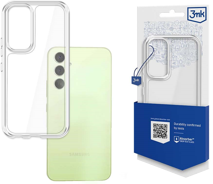 Etui plecki 3MK Armor Case do Samsung A54 5G A546 Clear (5903108496742) - obraz 1