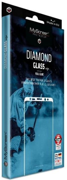 Szkło kompozytowe MyScreen Diamond Glass Edge Full Glue do Oppo Reno7/Reno8 lite black (5904433210836) - obraz 1