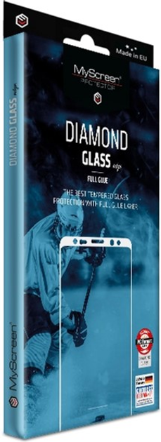 Захисне скло MyScreen Diamond Glass Edge Full Glue для Samsung Galaxy A21s black (5901924979135) - зображення 1