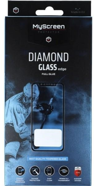 Szkło kompozytowe MyScreen Diamond Glass Edge Full Glue do Samsung Galaxy A34 black (5904433215268) - obraz 1