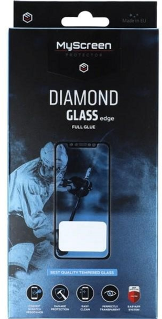 Захисне скло MyScreen Diamond Glass Edge Full Glue для Samsung Galaxy A34 black (5904433215268) - зображення 1