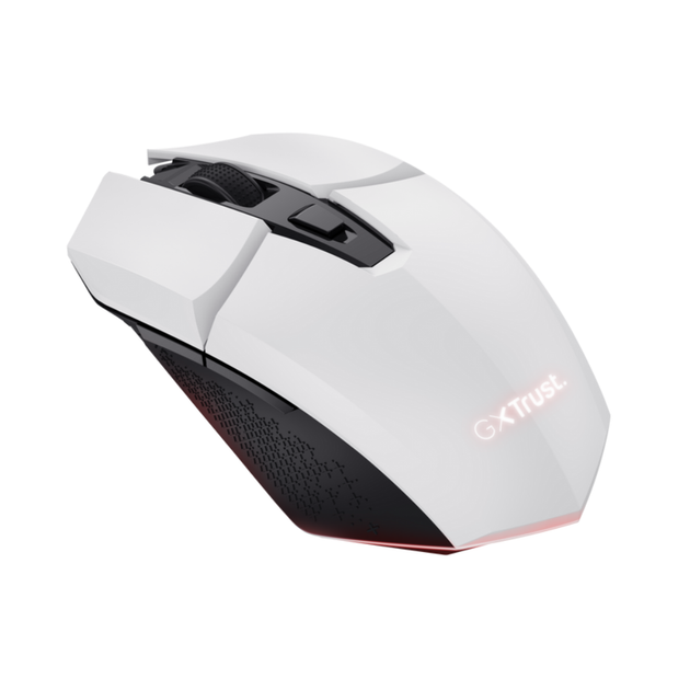 Компьютерная игровая мышь Trust GXT 110W Felox Wrls Game Mouse беспроводная Белый (25069) - Фото 4 Компьютерная игровая мышь Trust GXT 110W Felox Wrls Game Mouse беспроводная Белый (25069) - изображение 4