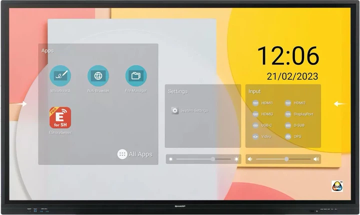 Монітор 75" Sharp PN-LC752 (60005892) - зображення 3