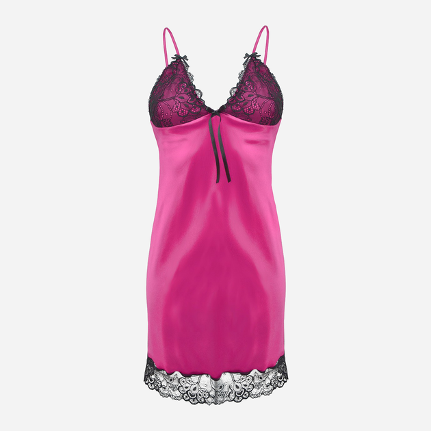 Нічна сорочка DKaren Slip Karmen 2 2XL Dark Pink (5901780611439) - зображення 1