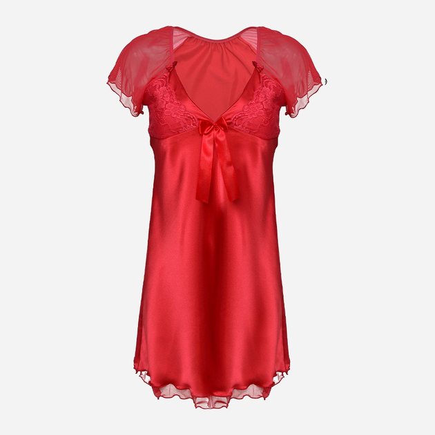 Koszula nocna DKaren Slip Klara XS Red (5900652522507) - obraz 2