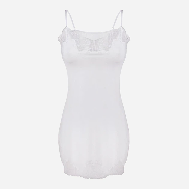 Koszula nocna damska DKaren Slip Laila XS Ecru (5902230081208) - obraz 3