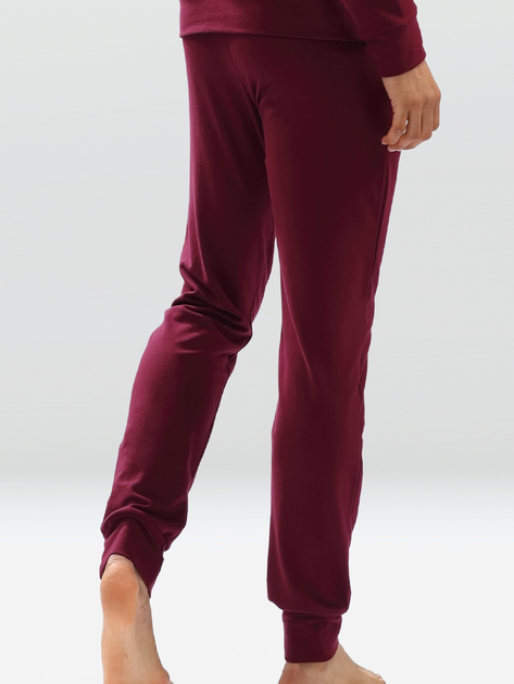 Spodnie sportowe DKaren Pants Justin XL Maroon (5903251464605) - obraz 2