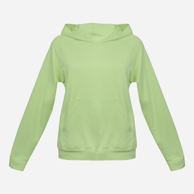 Bluza damska z kapturem kangurka DKaren Sweatshirt Seattle S Jasnozielona (5903251468207) - obraz 3