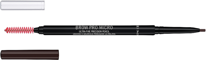 Олівець для брів Rimmel Brow Pro Micro Definer Eyebrow Pencil 001 - Blonde 0.09 г (5905669547420) - зображення 1