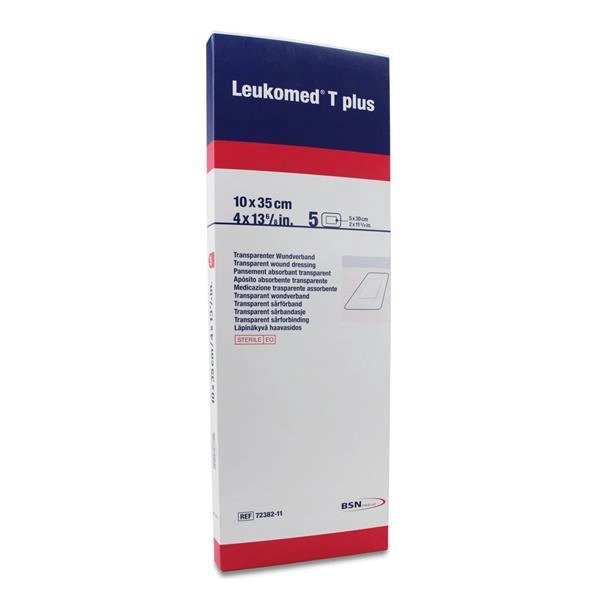 Plaster BSN Medical Leukomed T Plus Aposito Absorbente Transparente 5 szt (4042809205176) - obraz 1