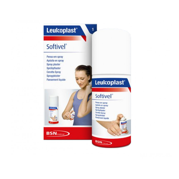 Plaster w aerozolu BSN Medical Leukoplast Softivel Spray 30 ml (4042809607369) - obraz 1