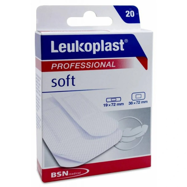 Пластир BSN Medical Leukoplast Professional Soft Assortment 20 шт (8470002069022) - зображення 1