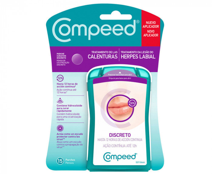 Plastry Compeed Invisible Cold Sore Patch 15 szt (3663555002171) - obraz 1
