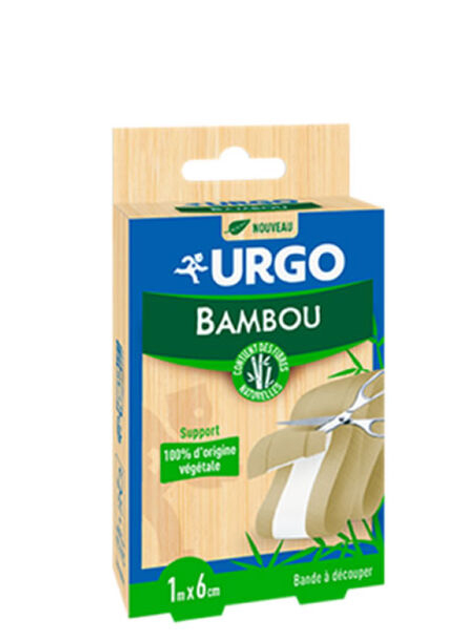 Leukopalstir Urgo Bamboo Strip 1 szt (3664492021751) - obraz 1