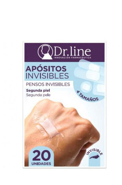 Plastry Dr. Line Invisible Dressings 20 szt (8470001821041) - obraz 1