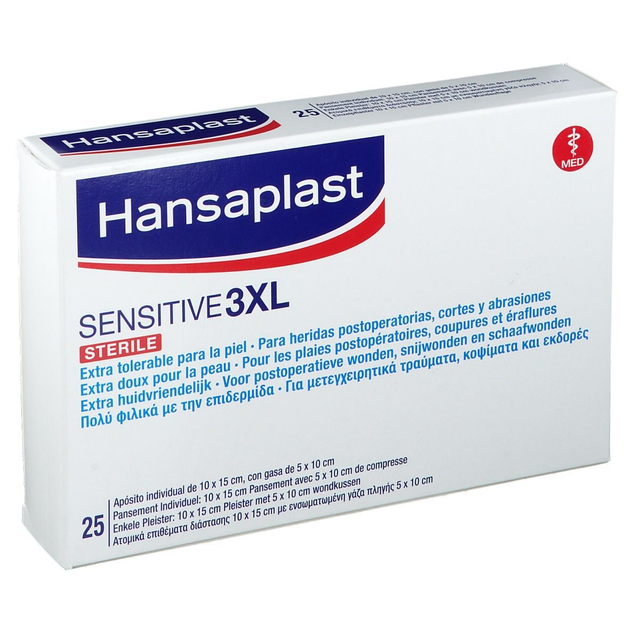 Plastry Hansaplast Sensitive 25 szt (4005800273292) - obraz 1