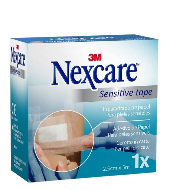 Rolka z plastrem 3M Nexcare Tape Paper Skin 1 szt (4054596760868) - obraz 1