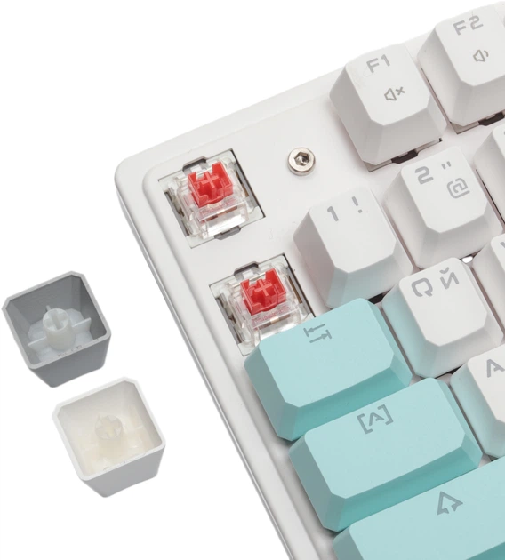 Клавіатура дротова A4Tech Bloody S510R USB Icy White